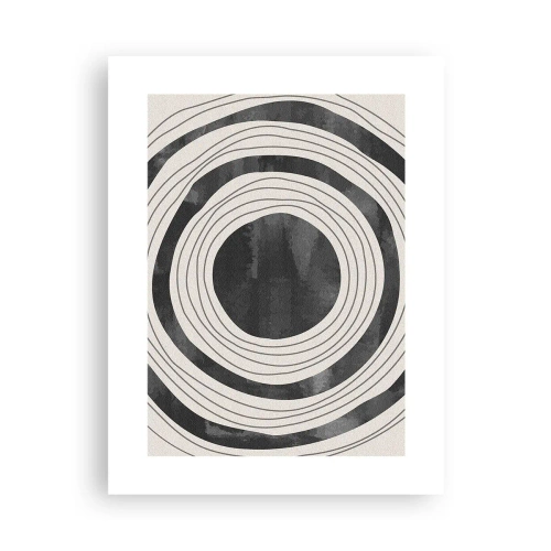 Poster - Proprio al centro - 30x40 cm