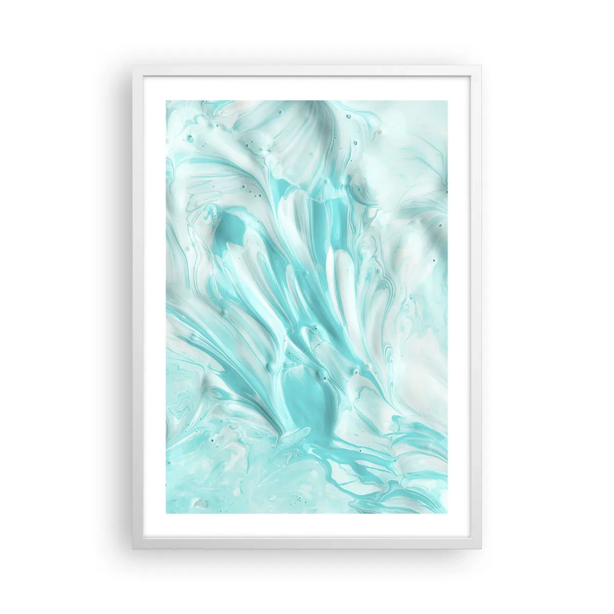 Poster in cornice bianca - Insieme per sempre - 50x70 cm