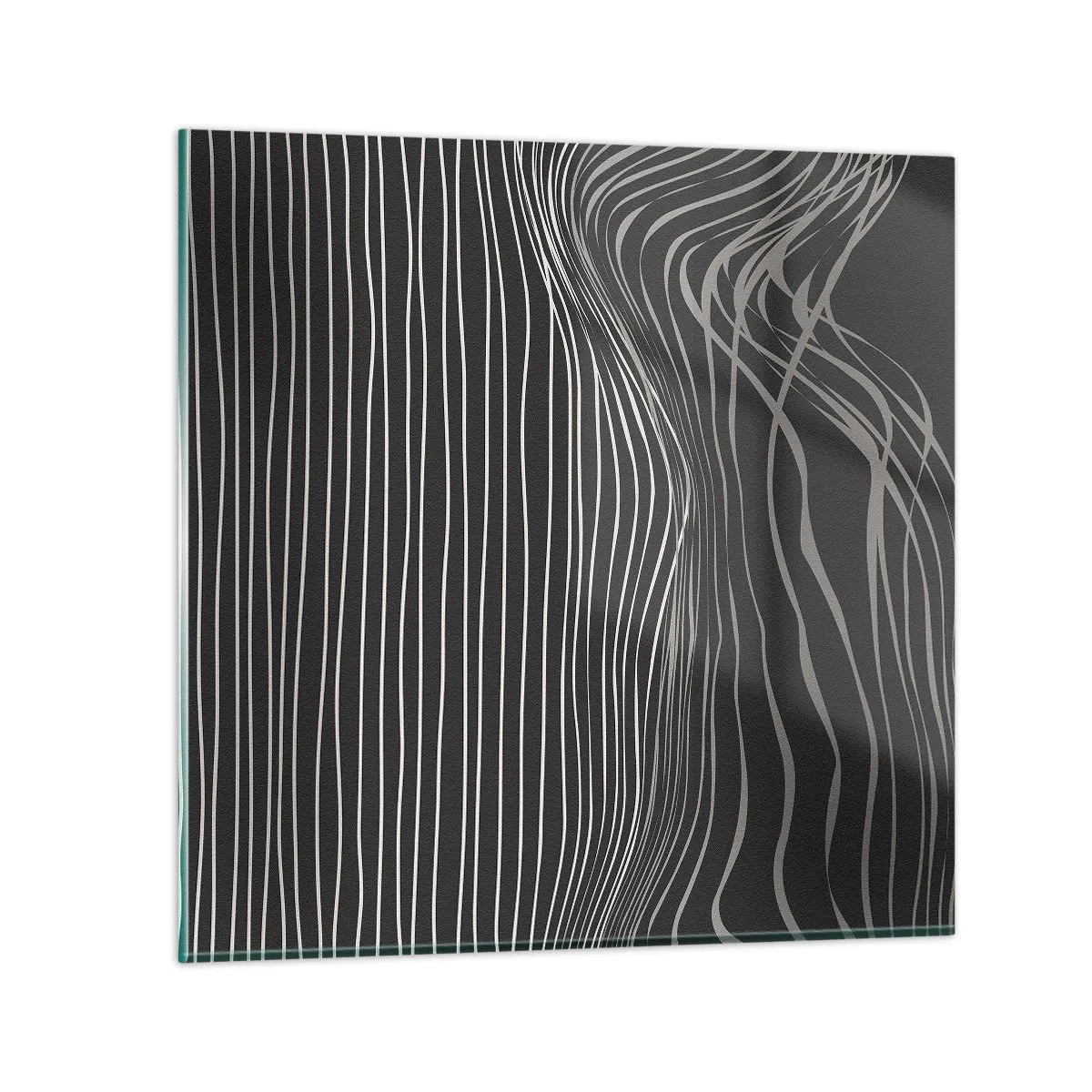 Quadro su vetro - Ritmo e accento - 40x40 cm