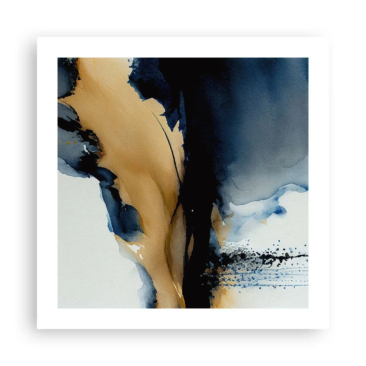 Poster - Dietro la cortina - 50x50 cm