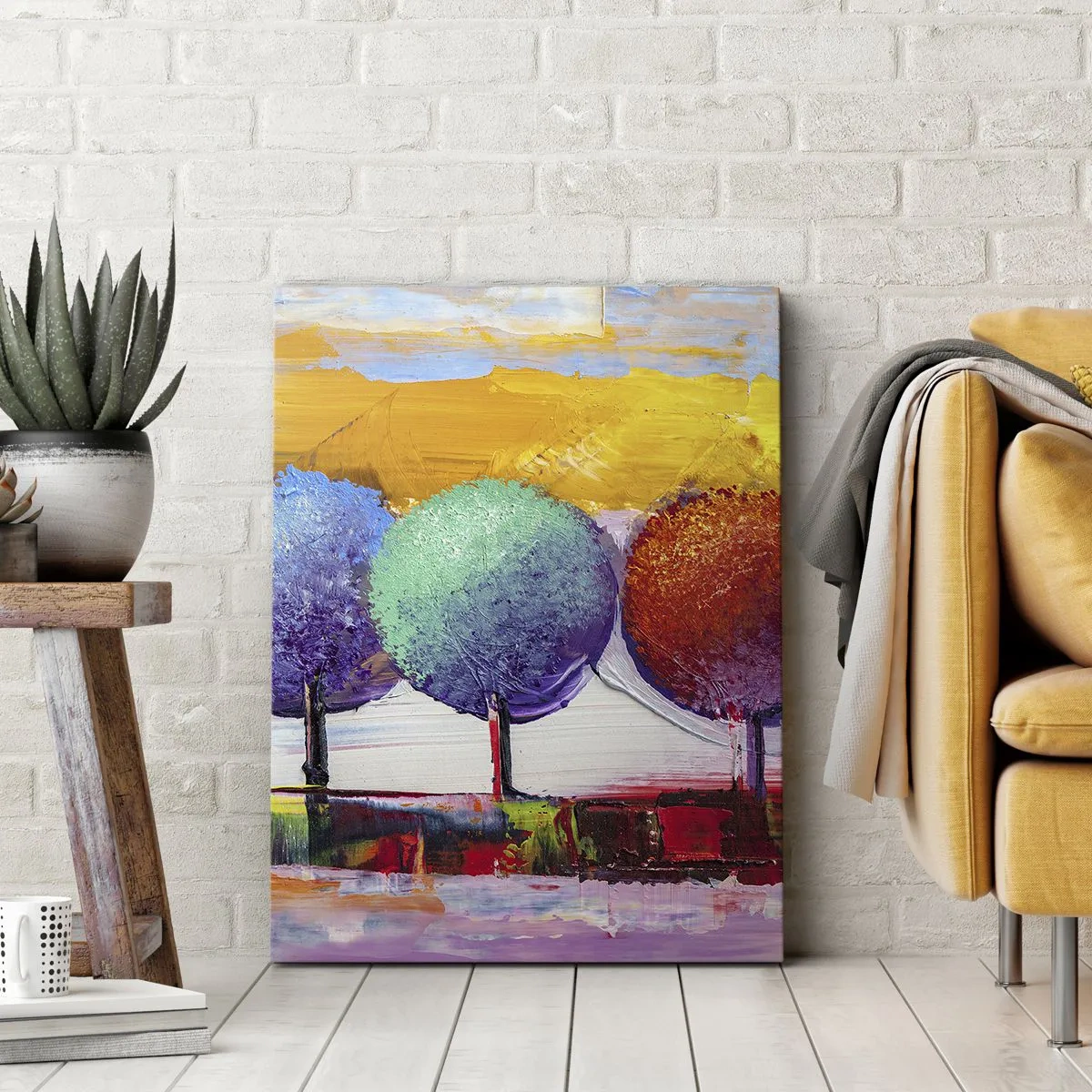 Quadro su tela - Stampe su Tela - Non c'è due senza tre - 55x100 cm