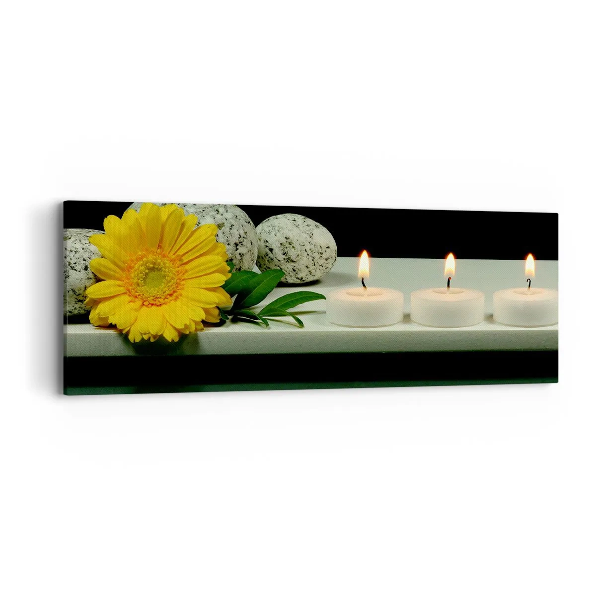 Quadro su tela - Stampe su Tela - Il sollievo dei sensi - 90x30 cm