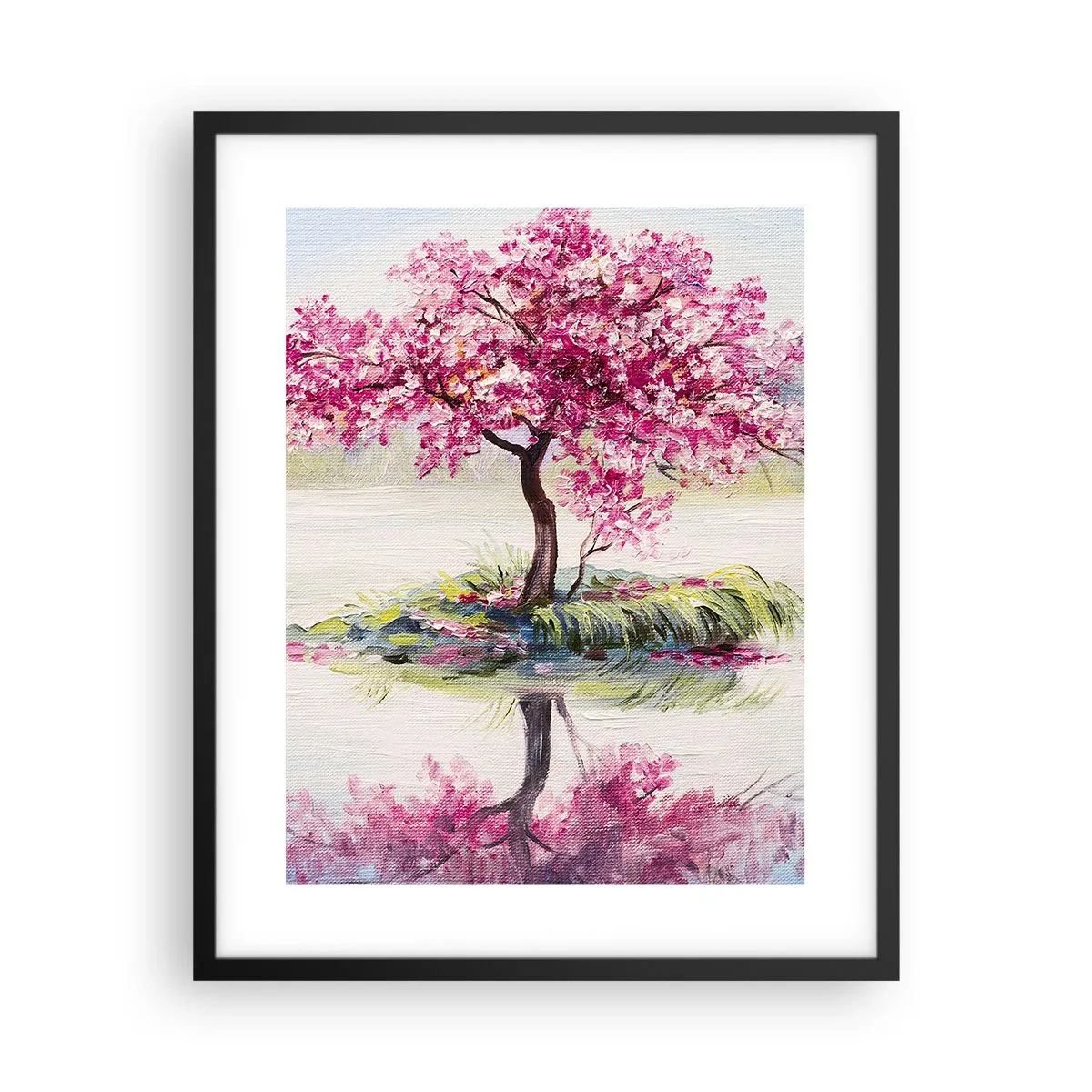 Poster in cornice nera - La festa della primavera - 40x50 cm