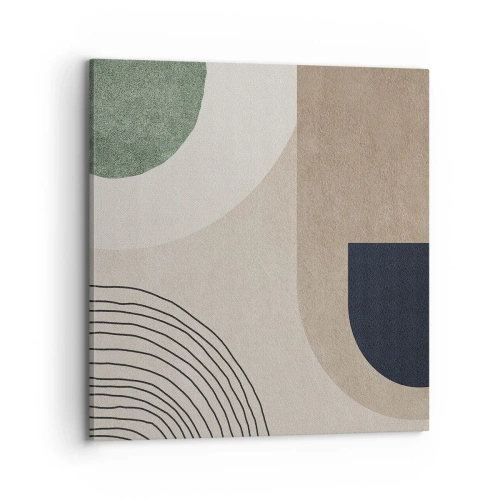 Quadro su tela - Stampe su Tela - La mitezza dell'ovale - 70x70 cm