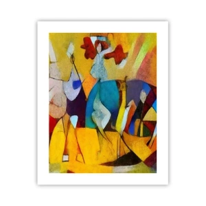 Poster - Sole - vita - gioia - 40x50 cm