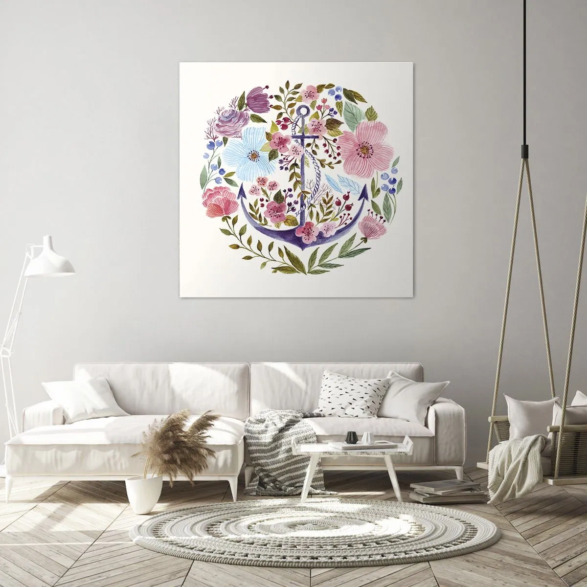 Quadro su tela - Stampe su Tela - Il bel sogno del marinaio - 40x40 cm