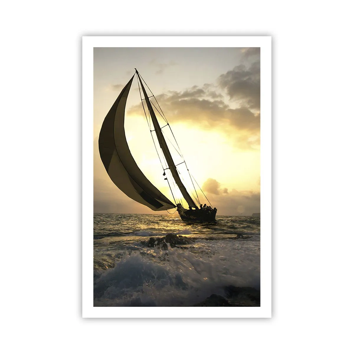 Poster - Con il vento e controvento - 61x91 cm