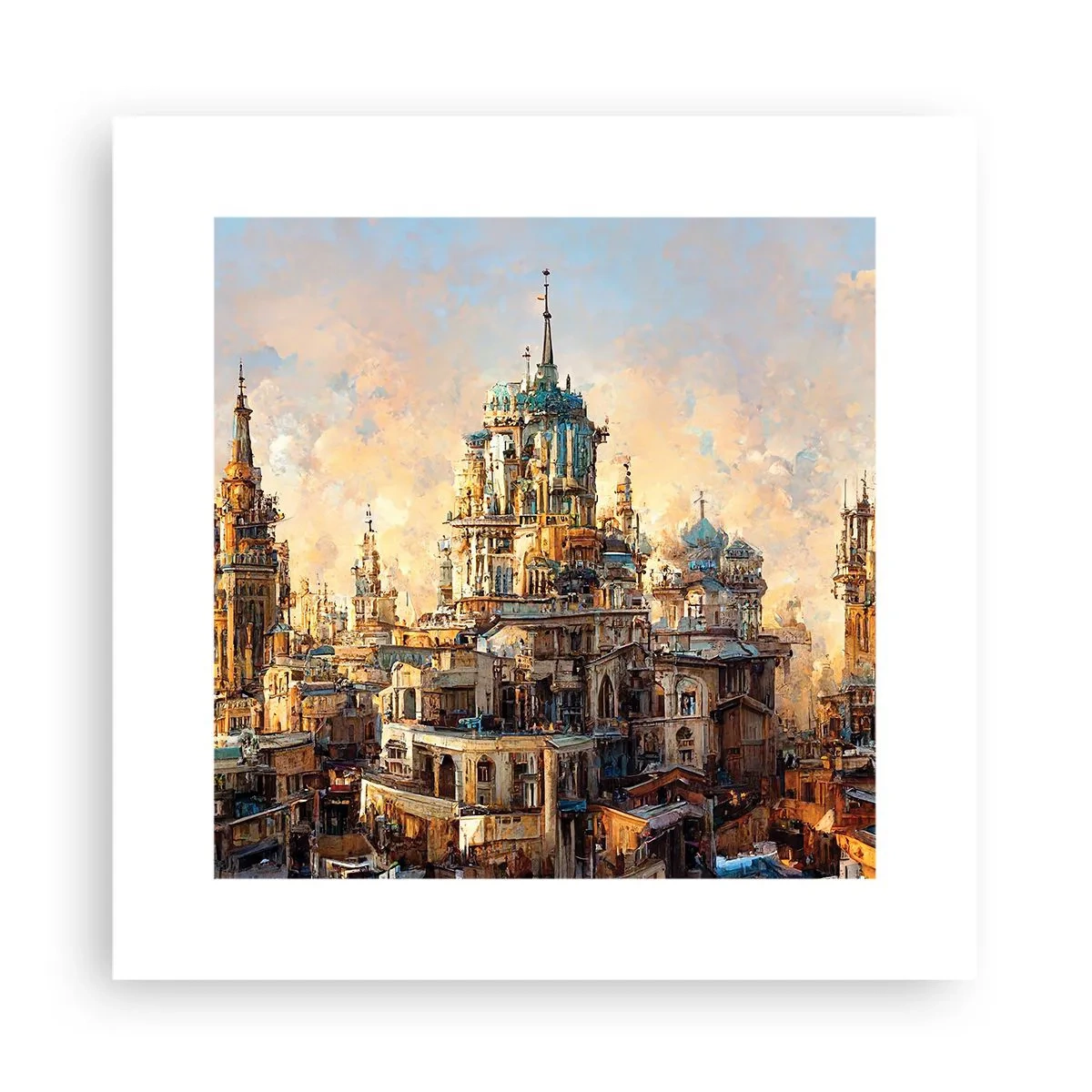 Poster - La città delle città - 30x30 cm