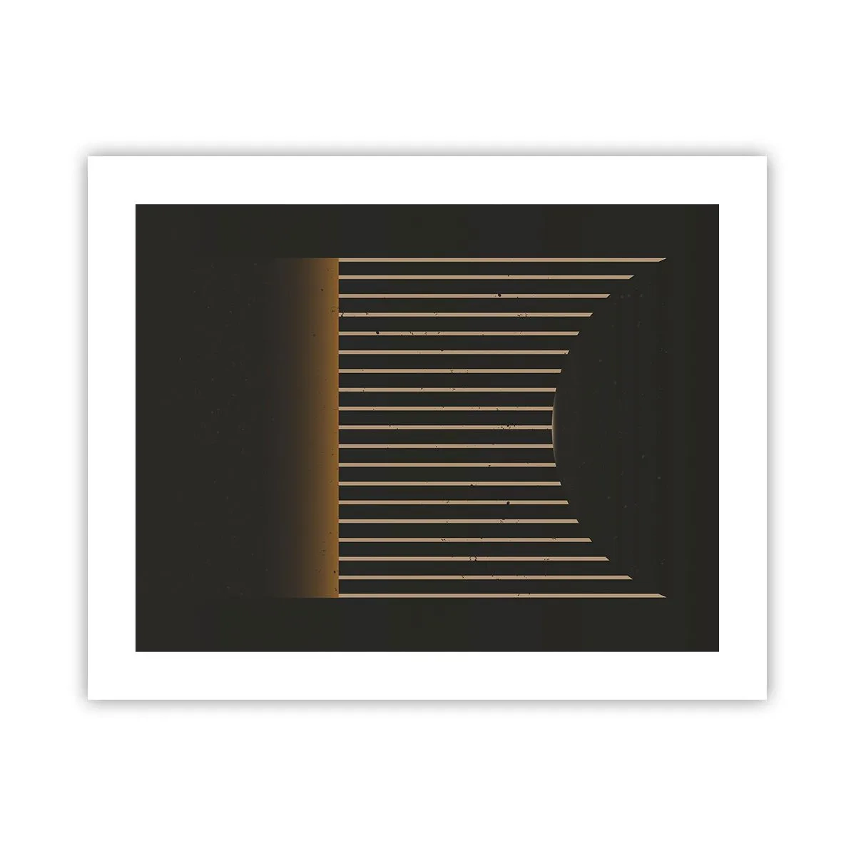 Poster - Esaminare l'oscurità - 50x40 cm