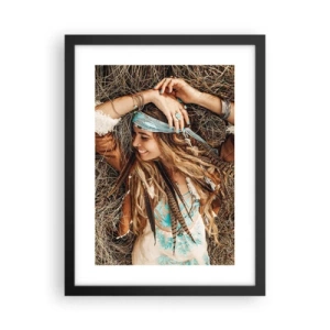 Poster in cornice nera - Verso gli anni dell'amore - 30x40 cm