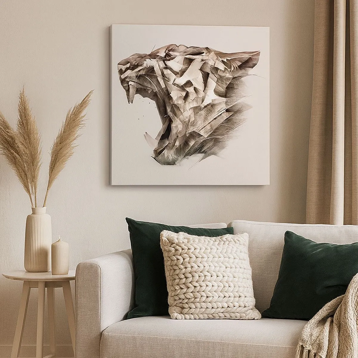 Quadro su tela - Stampe su Tela - Sai chi comanda - 30x30 cm