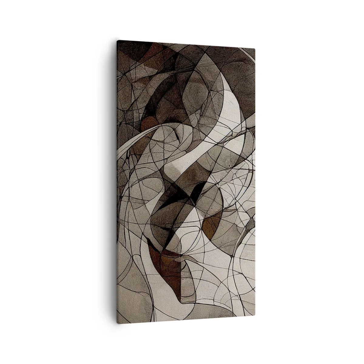 Quadro su tela - Stampe su Tela - La circolazione dei colori della terra - 55x100 cm