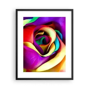 Poster in cornice nera - È impossibile - 40x50 cm