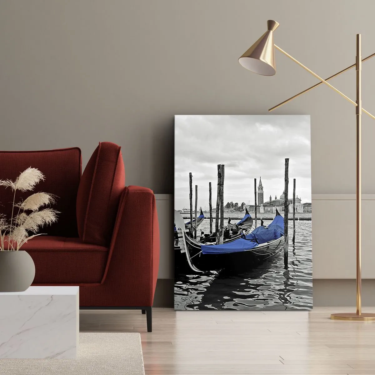 Quadro su tela - Stampe su Tela - Venezia pensierosa - 65x120 cm