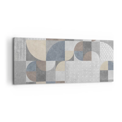 Quadro su tela - Stampe su Tela - Fantasia di ceramica - 100x40 cm