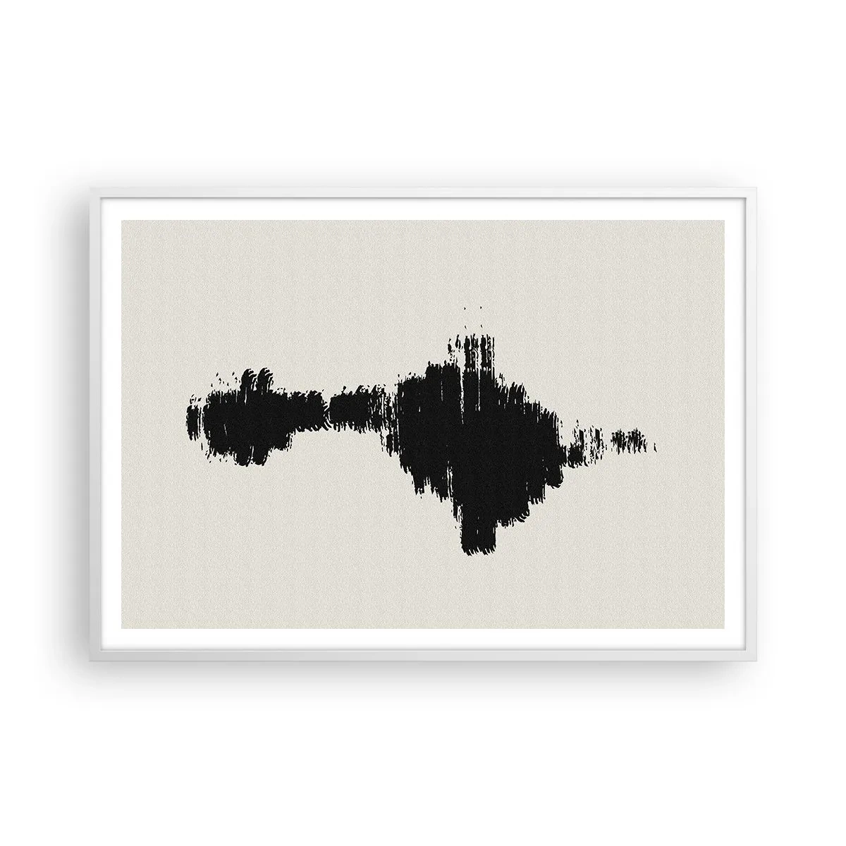 Poster in cornice bianca - Le vibrazioni della fantasia - 100x70 cm