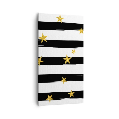 Quadro su tela - Stampe su Tela - Siamo tutti nati sotto una buona stella - 55x100 cm