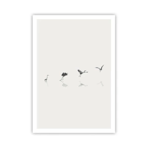 Poster - Quattro semplici passi - 70x100 cm