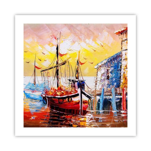 Poster - Ritorno felice - 50x50 cm