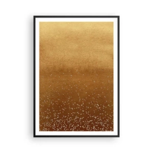 Poster in cornice nera - La nascita della luce - 70x100 cm