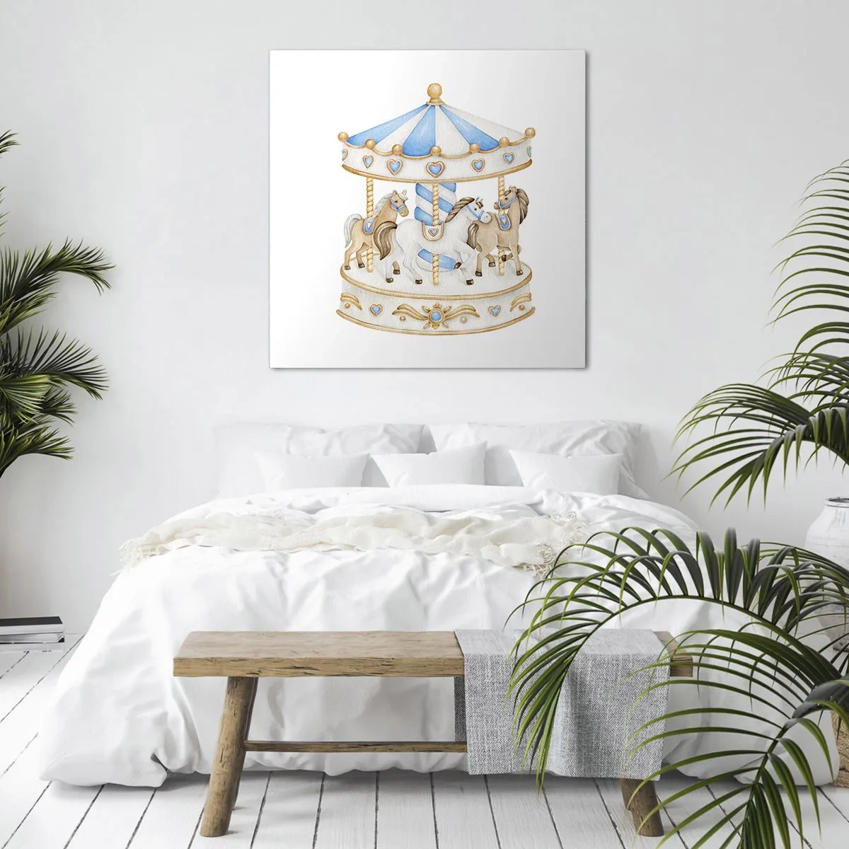 Quadro su tela - Stampe su Tela - Dolce infanzia - 60x60 cm