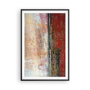 Poster in cornice nera - Forse è il mare - 61x91 cm