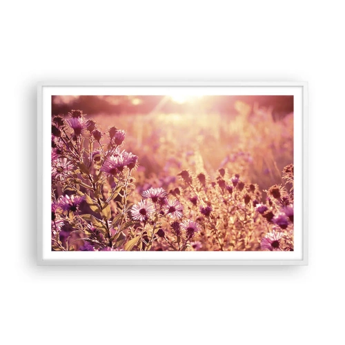 Poster in cornice bianca - Prima della fine dell'estate - 91x61 cm