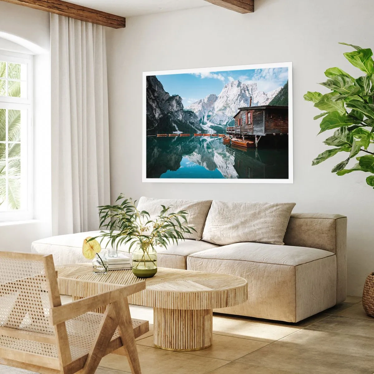 Poster - Mattina cristallina sui monti - 40x30 cm