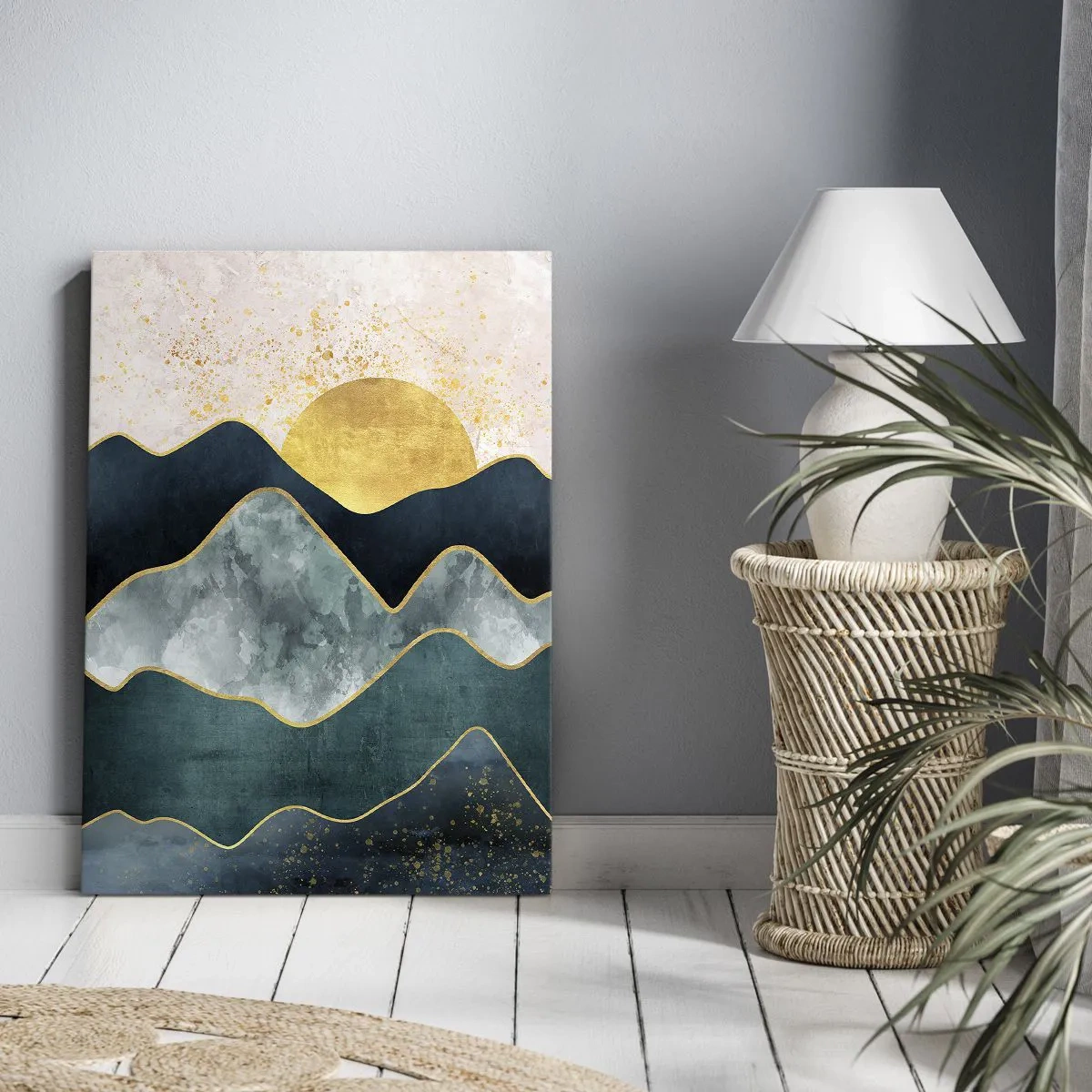 Quadro su tela - Stampe su Tela - Dopo sette monti - 80x120 cm