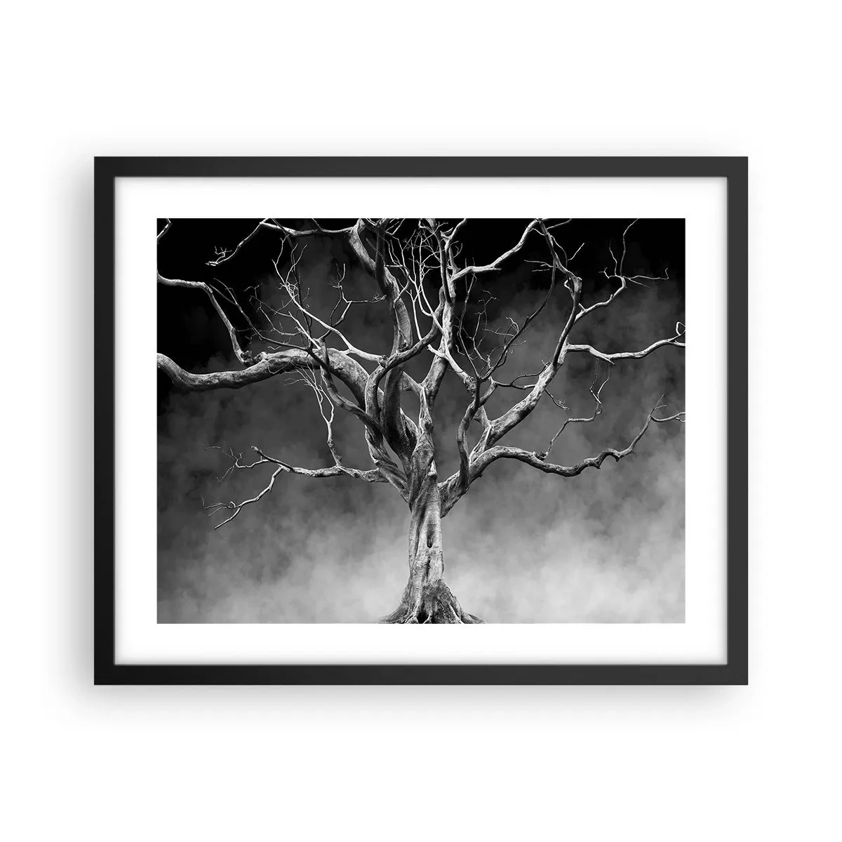 Poster in cornice nera - Primordiale e sacro - 50x40 cm
