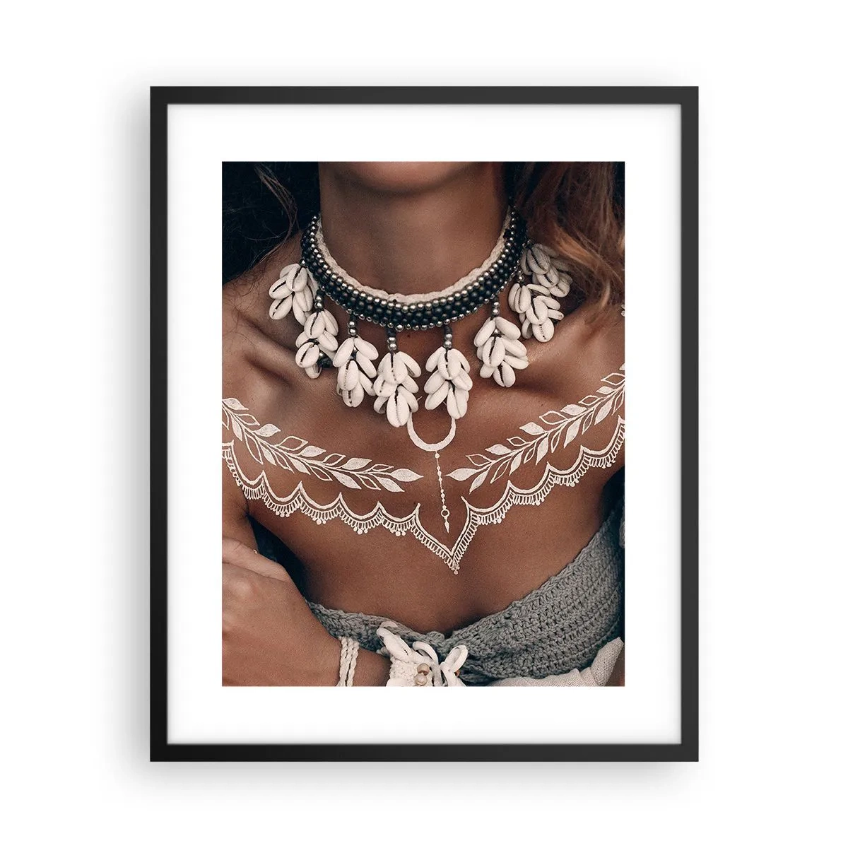 Poster in cornice nera - Talismani, rituali di femminilità - 40x50 cm