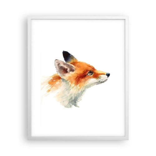 Poster in cornice bianca - La prudenza non è mai troppa - 40x50 cm