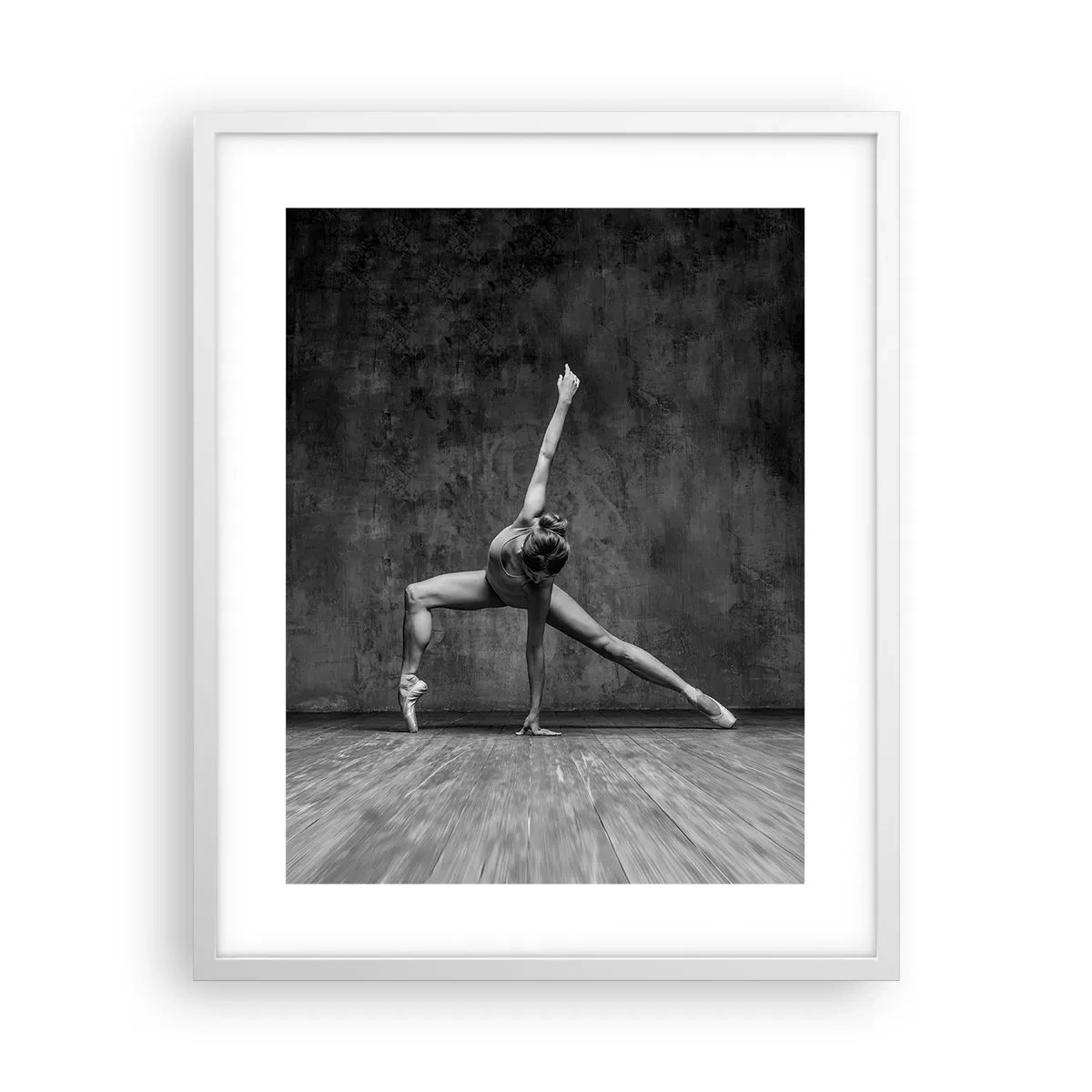 Poster in cornice bianca - Ideale di equilibrio - 40x50 cm