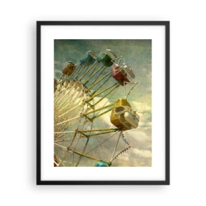 Poster in cornice nera - Il divertimento comincia... - 40x50 cm