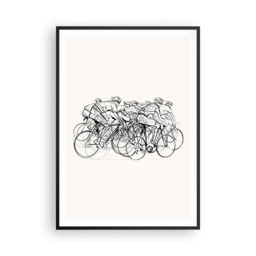 Poster in cornice nera - Insieme - 70x100 cm