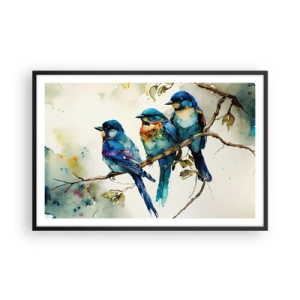 Poster in cornice nera - Si è offeso? - 91x61 cm