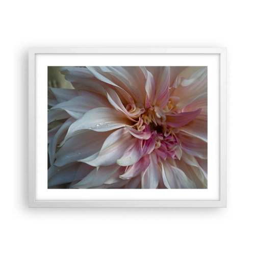 Poster in cornice bianca - Freschezza in fiore - 50x40 cm