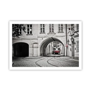 Poster - Attraverso il labirinto cittadino - 91x61 cm