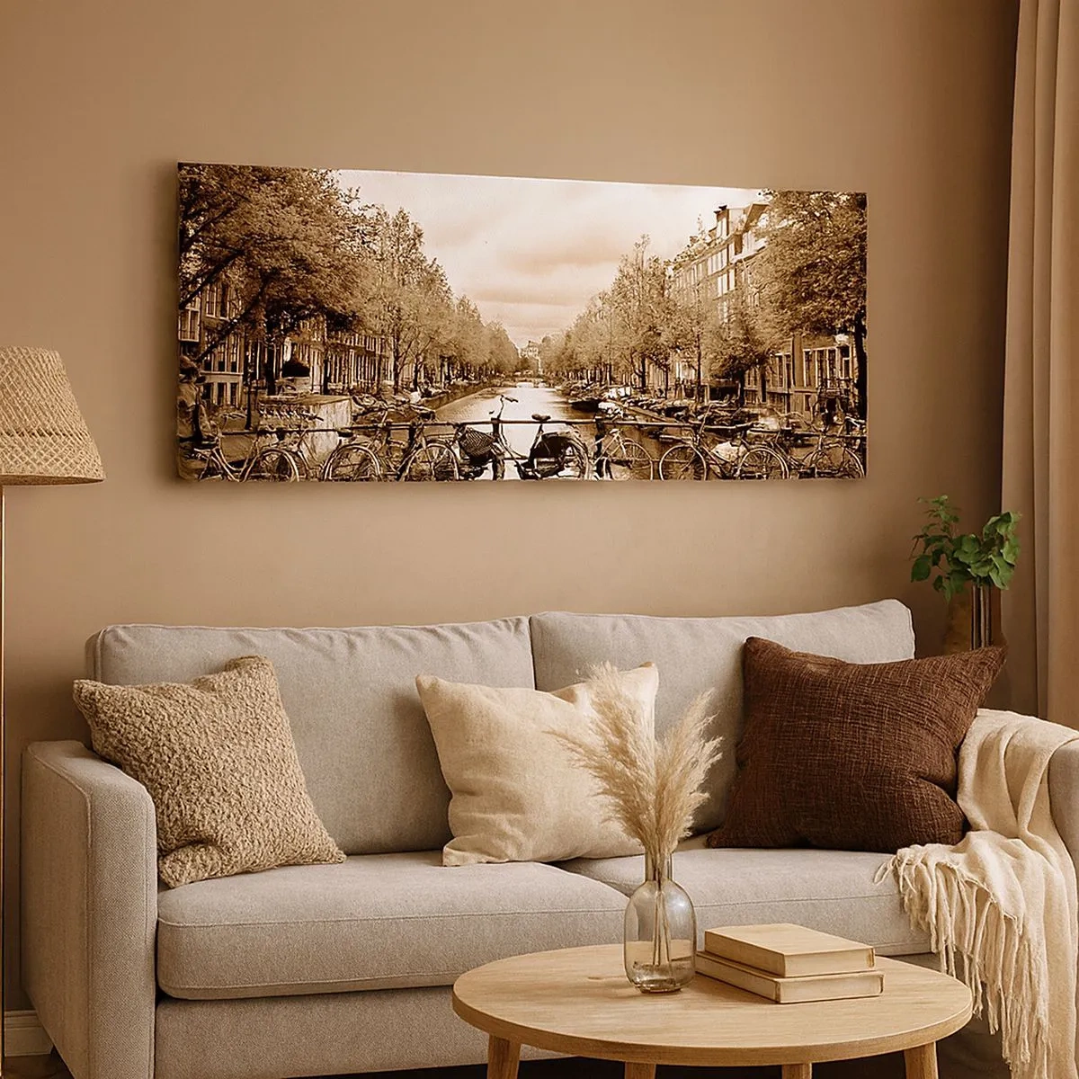 Quadro su tela - Stampe su Tela - Atmosfera olandese - 100x40 cm