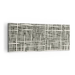 Quadro su tela - Stampe su Tela - Composizione tessuta - 100x40 cm