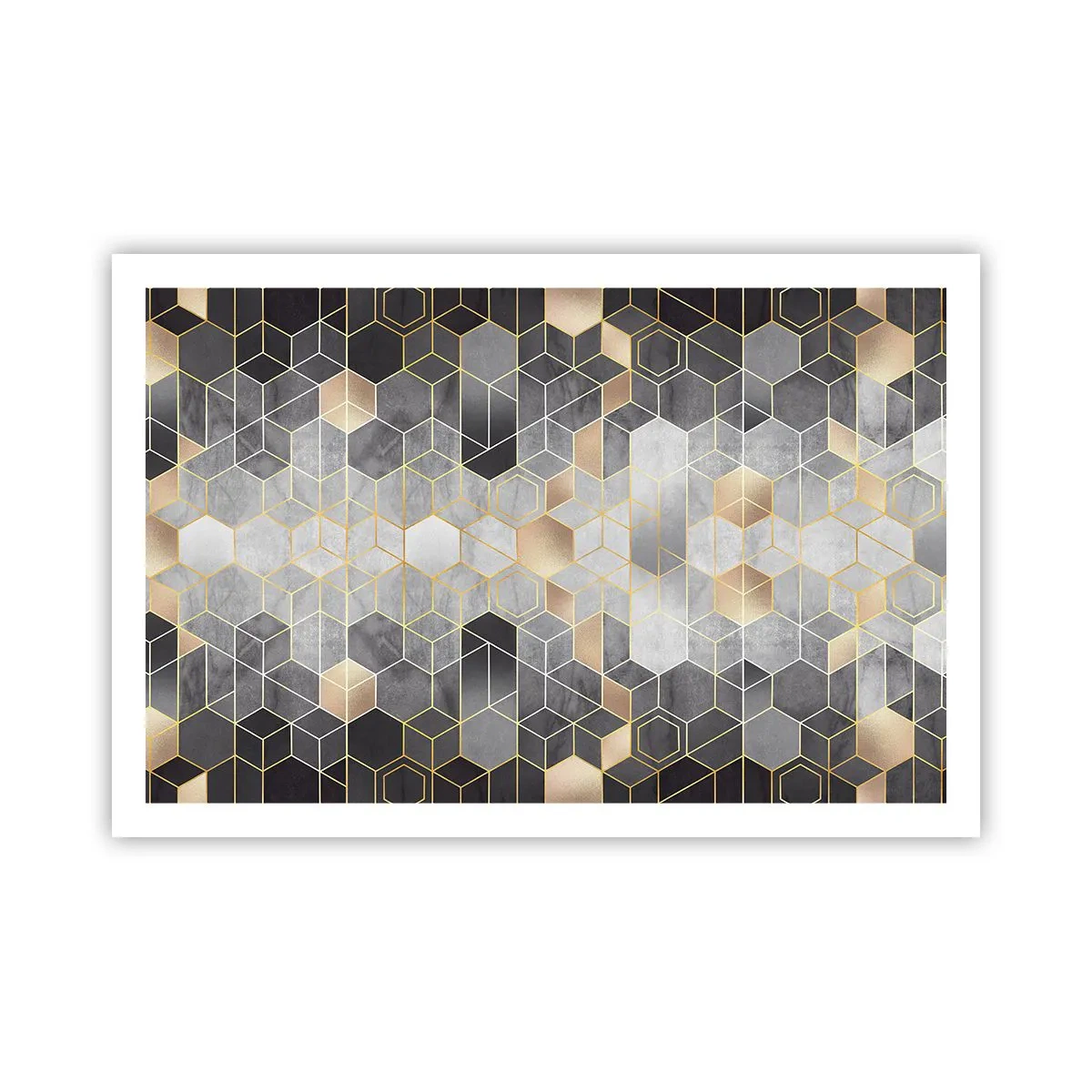 Poster - Composizione di diamante - 91x61 cm