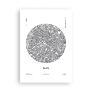 Poster - Anatomia di Parigi - 70x100 cm