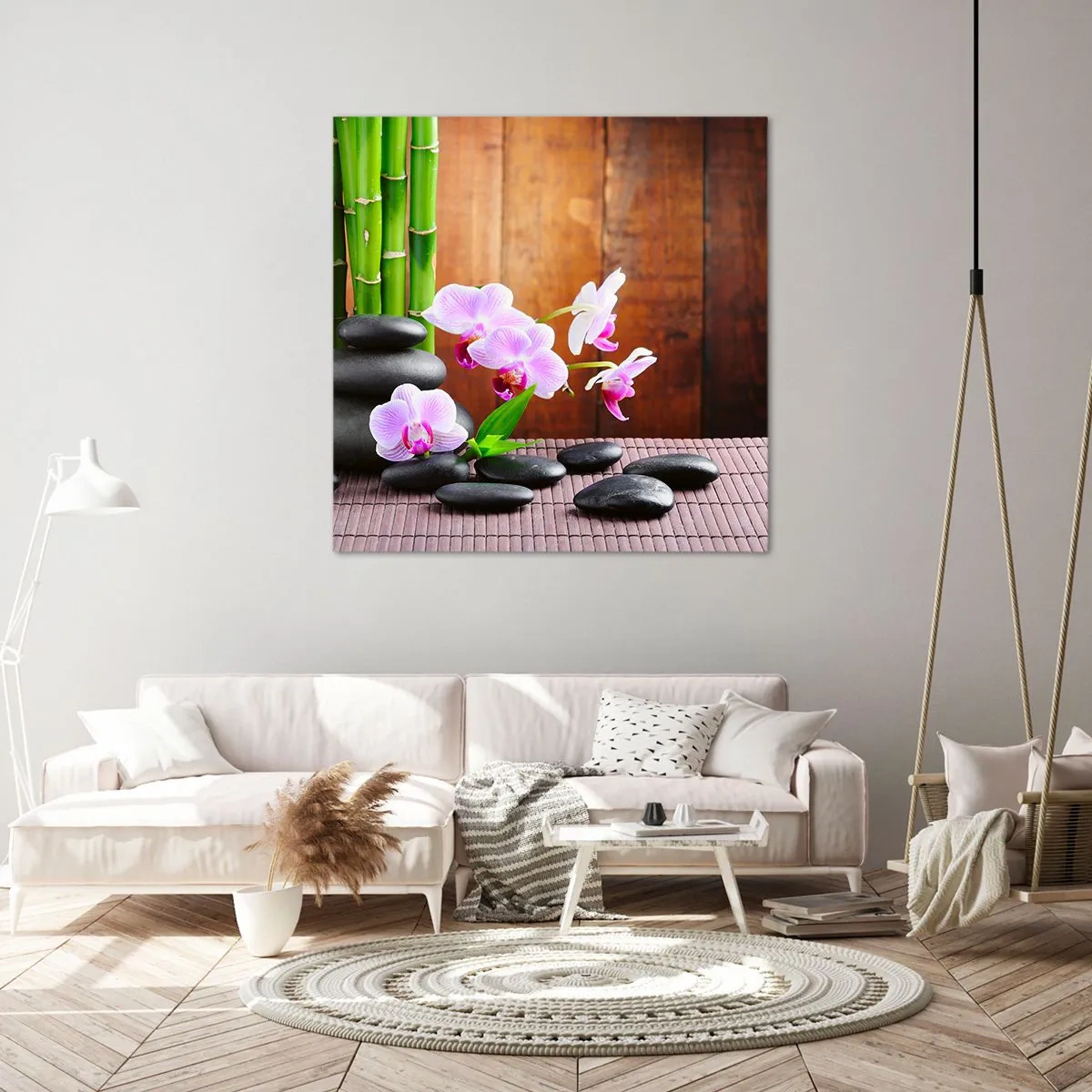 Quadro su tela - Stampe su Tela - Scopri i piaceri dell'oriente - 50x50 cm