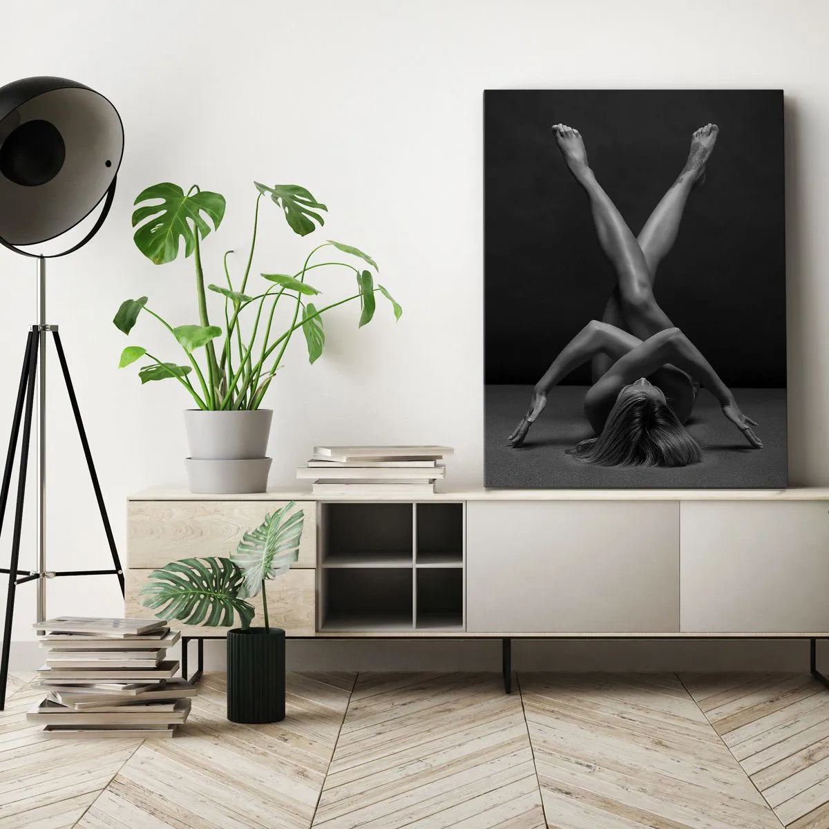 Quadro su tela - Stampe su Tela - Geometria del nudo - 45x80 cm