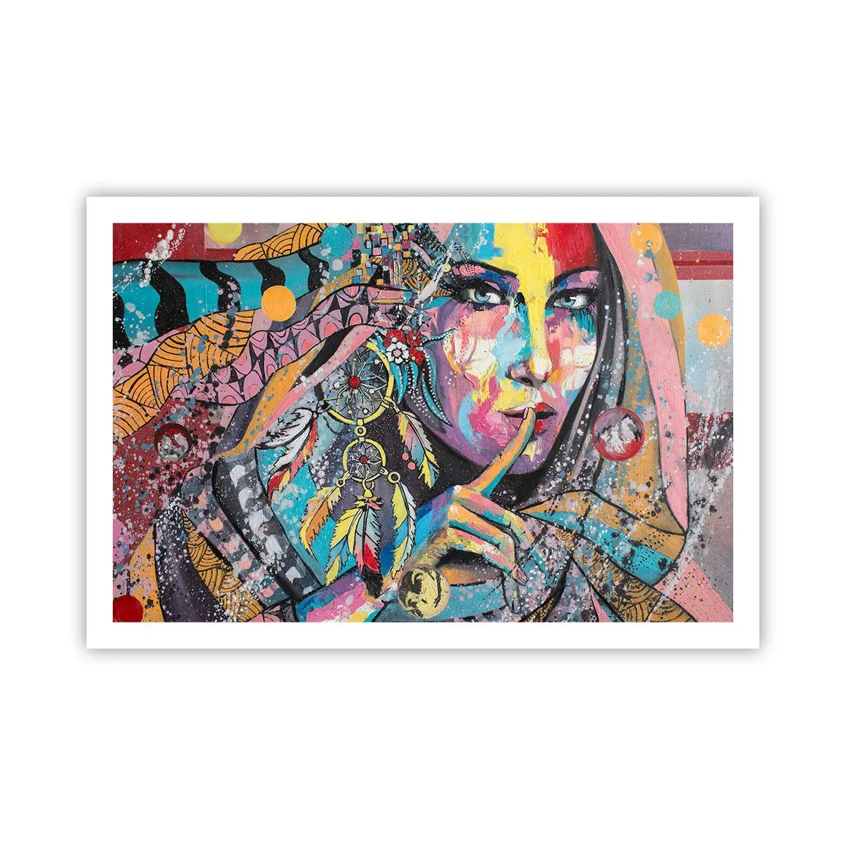 Poster - Taci, finché capirai - 91x61 cm