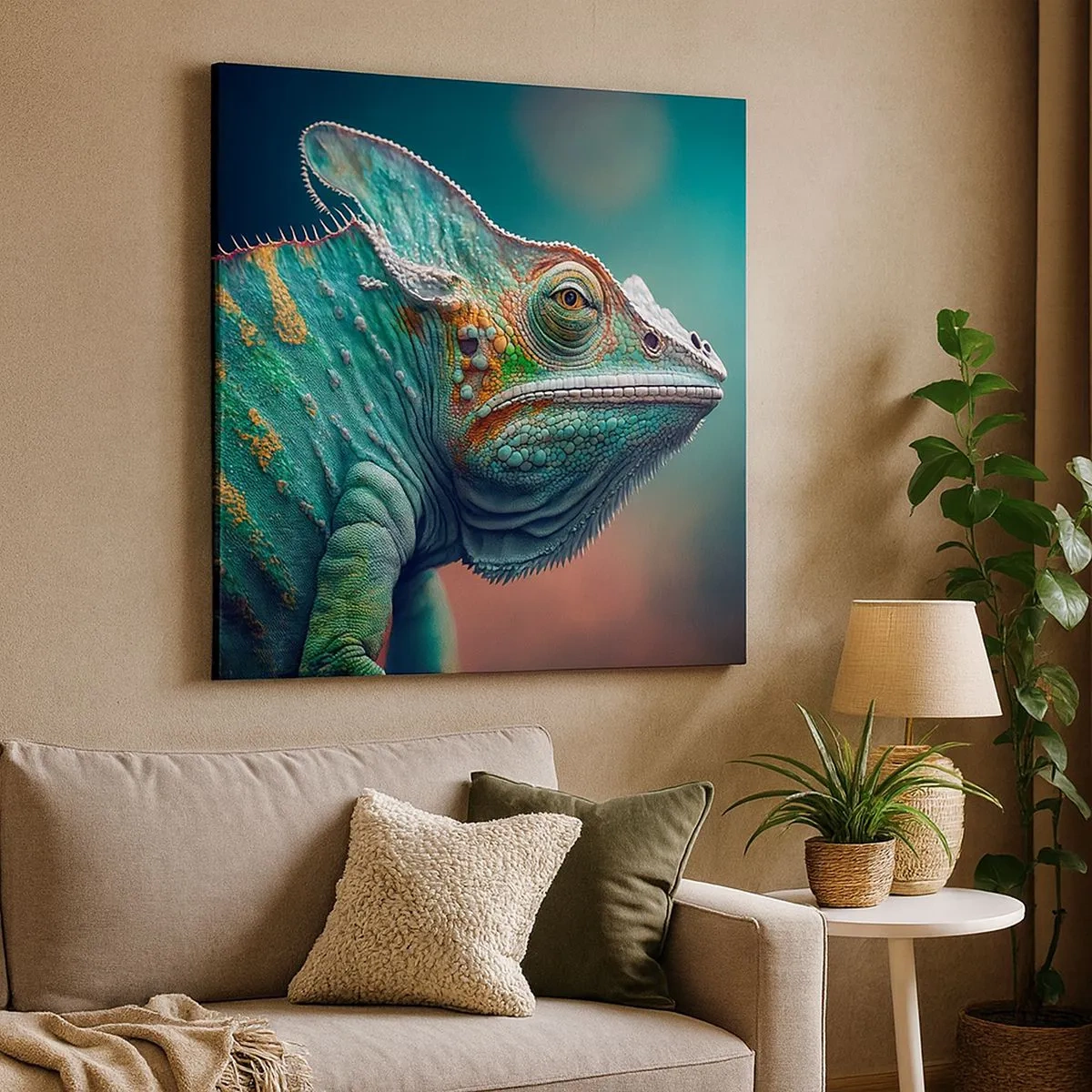 Quadro su tela - Stampe su Tela - Mi vedi? Non va bene... - 30x30 cm