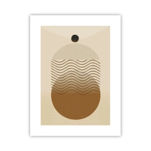Poster - Sull'origine delle figure geometriche - 30x40 cm