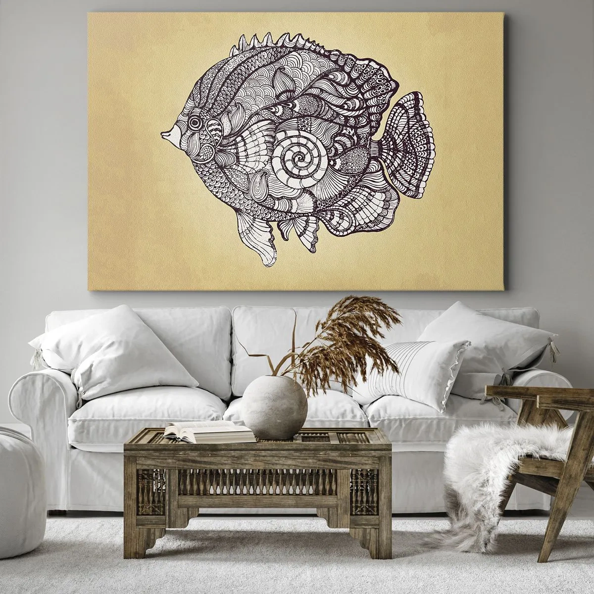 Quadro su tela - Stampe su Tela - Decorazioni dell'oceano - 70x50 cm