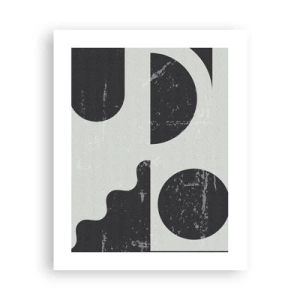 Poster - Composizione sopra e sotto - 40x50 cm
