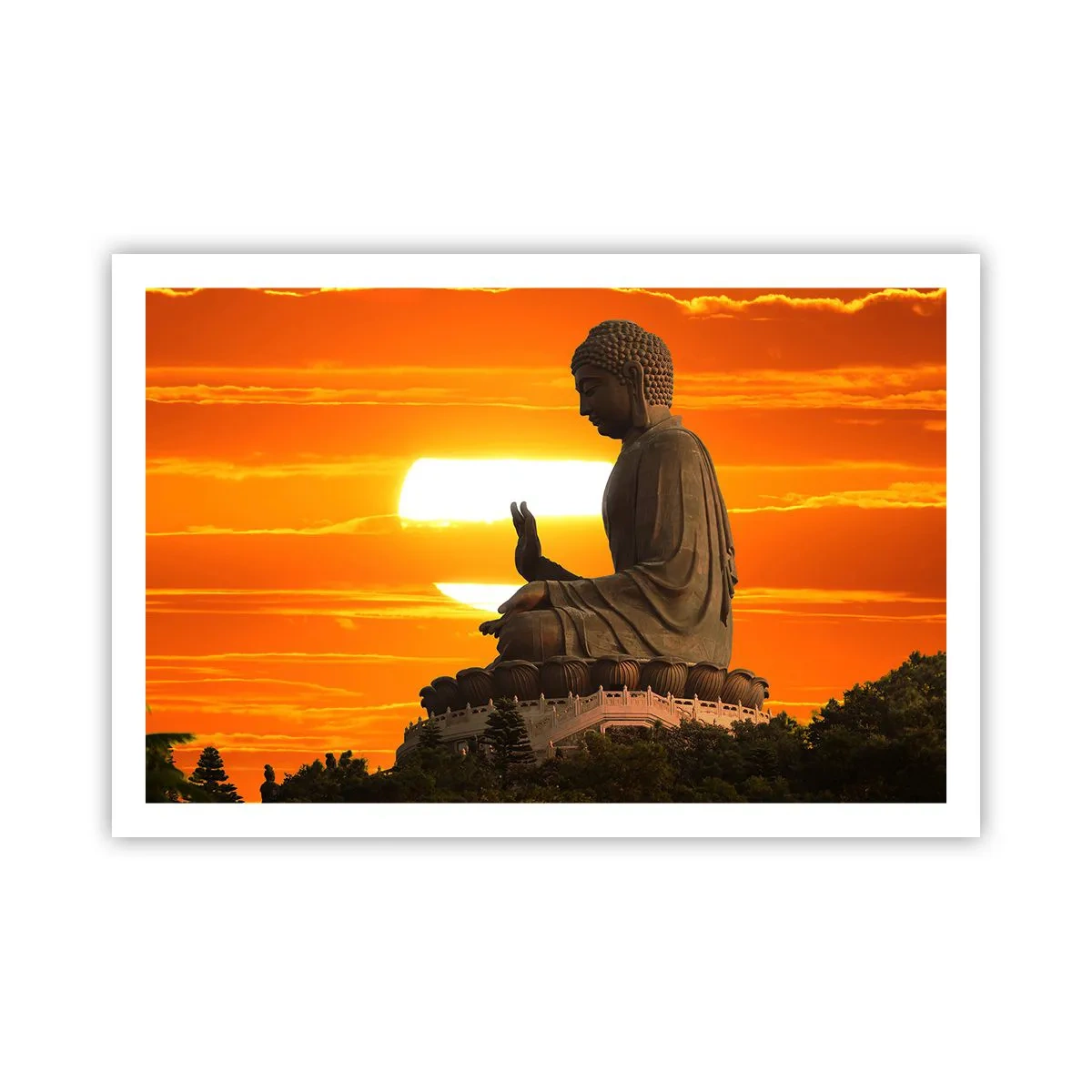 Poster - Senza paura davanti al mondo - 91x61 cm